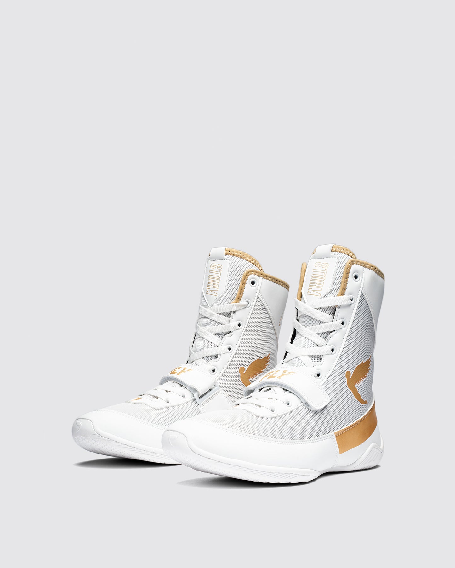 Kids Storm 2 Boots White/Gold