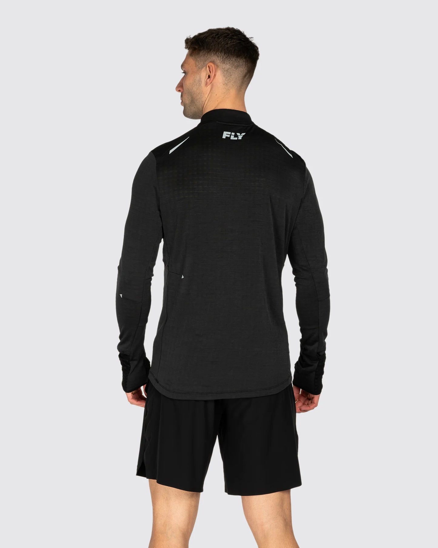Maglia da corsa calda Tempo 1/4 Zip Fly X London Shootfighters