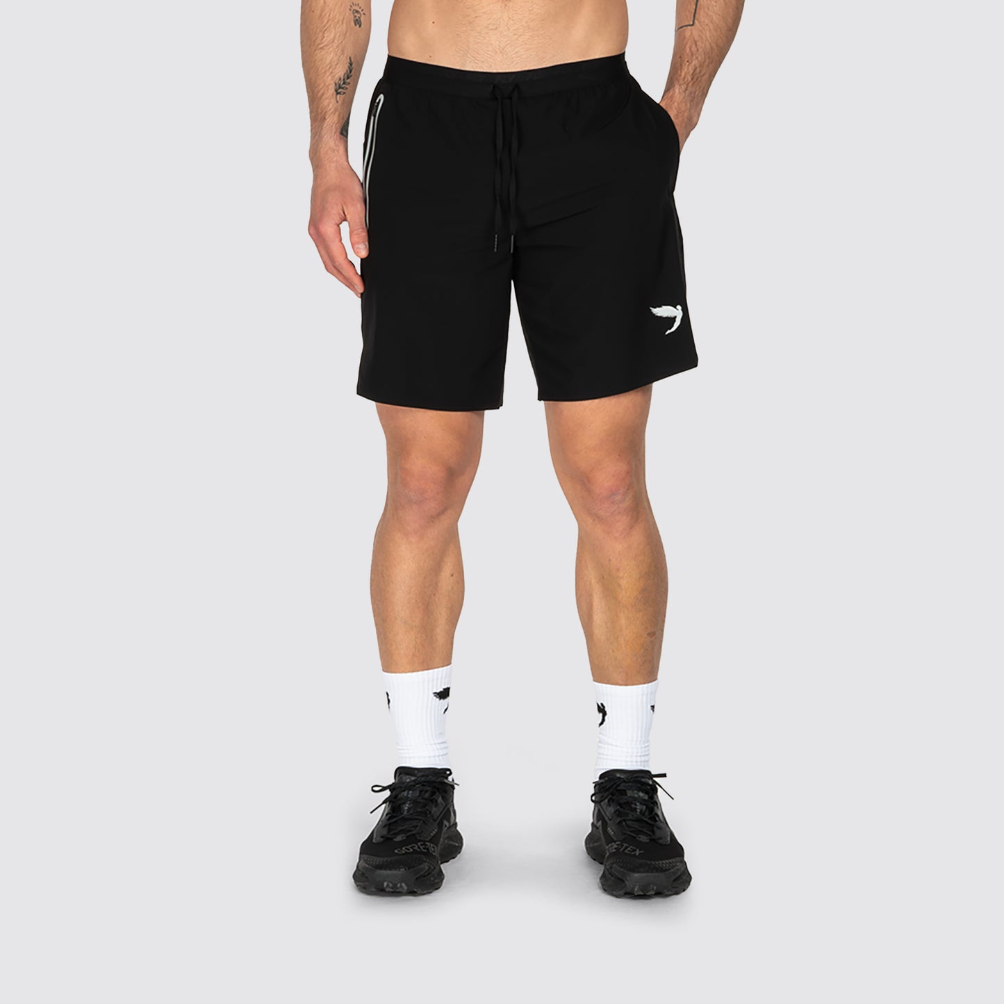 Tempo 2-1 Shorts Long Black (8244517404924)