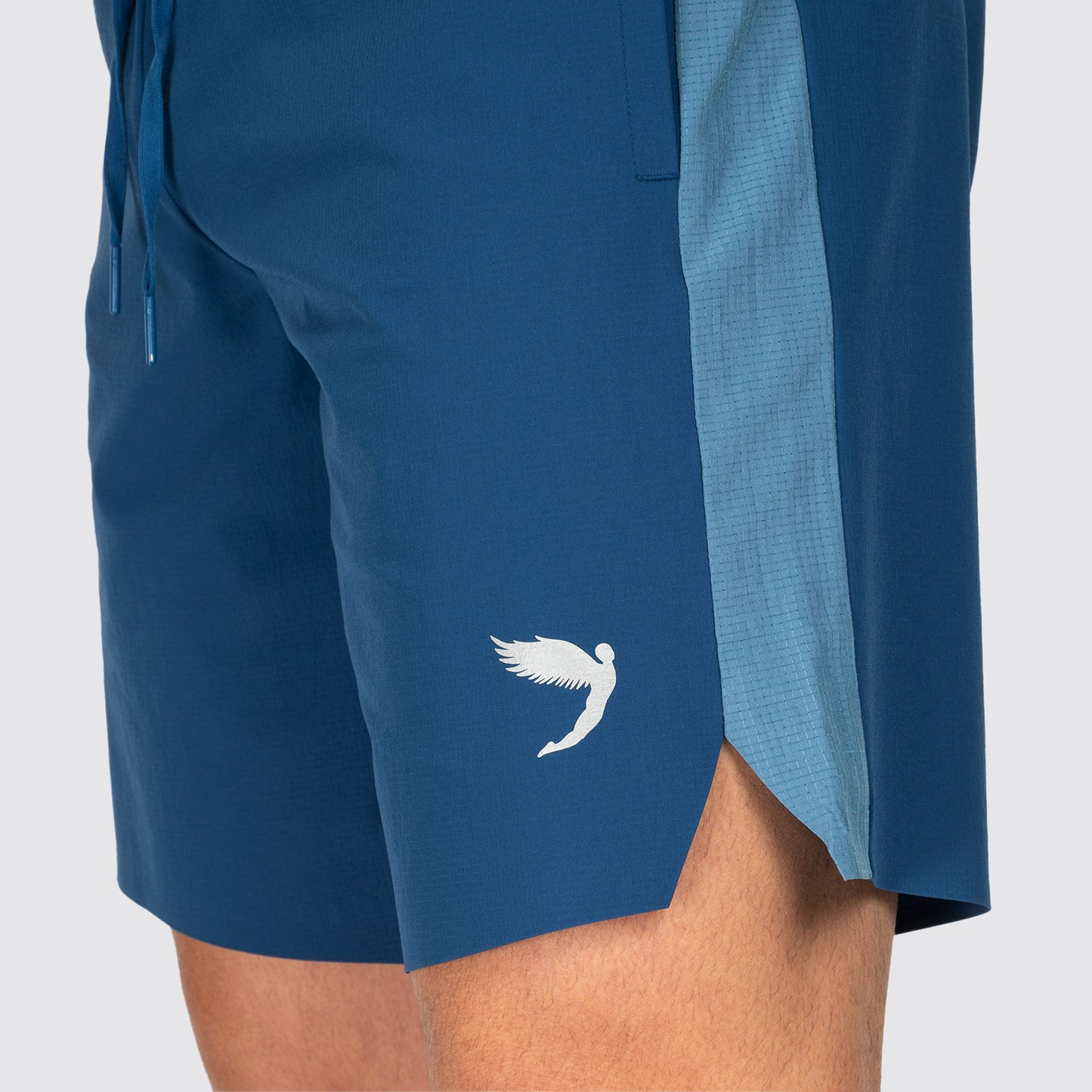 Tempo 2-1 Shorts Long Blue (8244517503228)