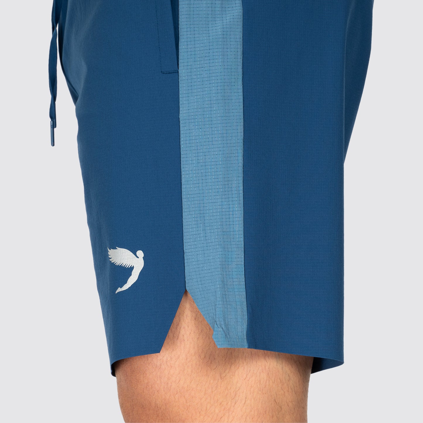 Tempo 2-1 Shorts Long Blue (8244517503228)