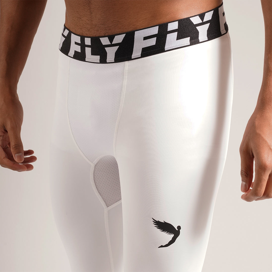 Compression Leggings White (5969684529316)