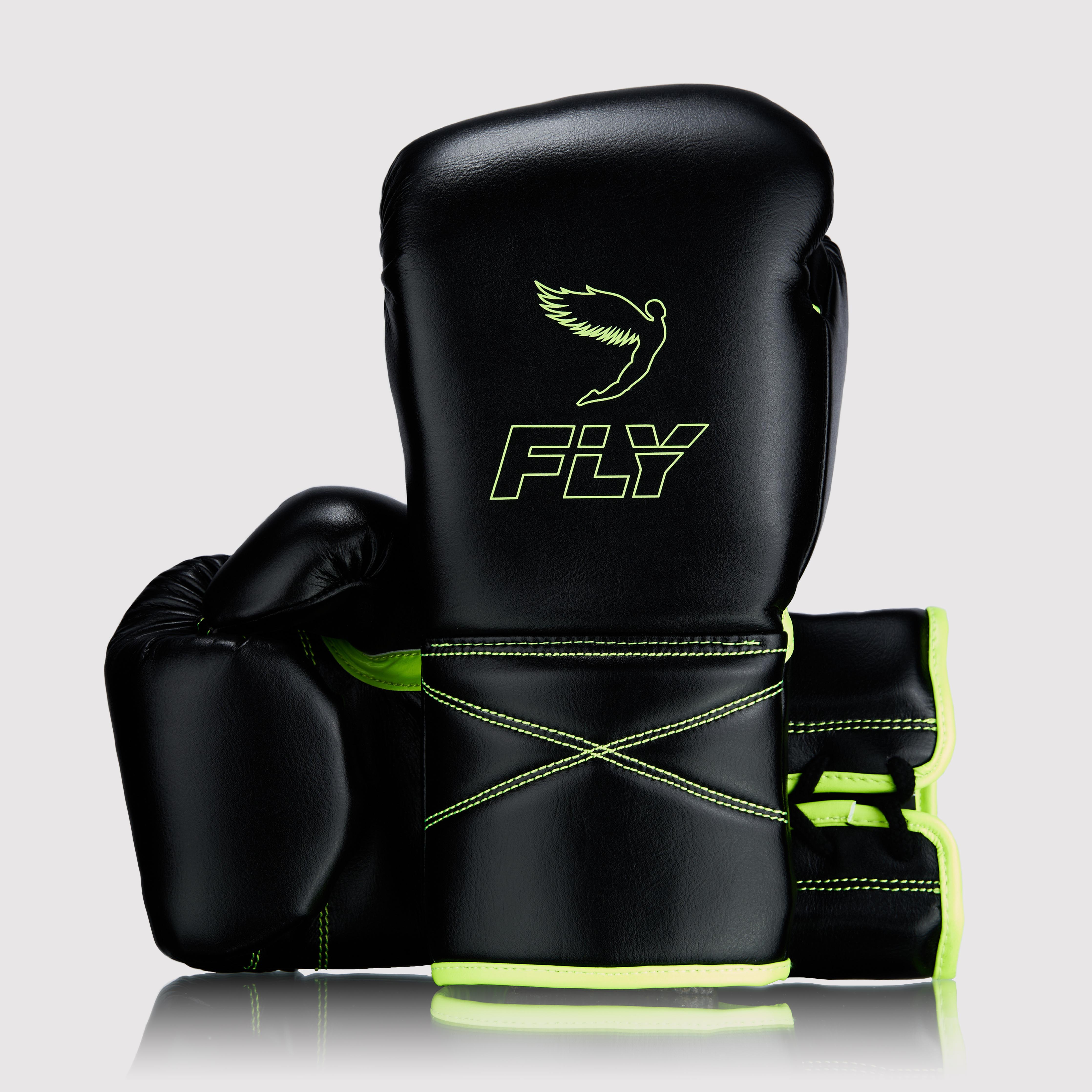 Superlace X Gloves In Black/Neon – Fly