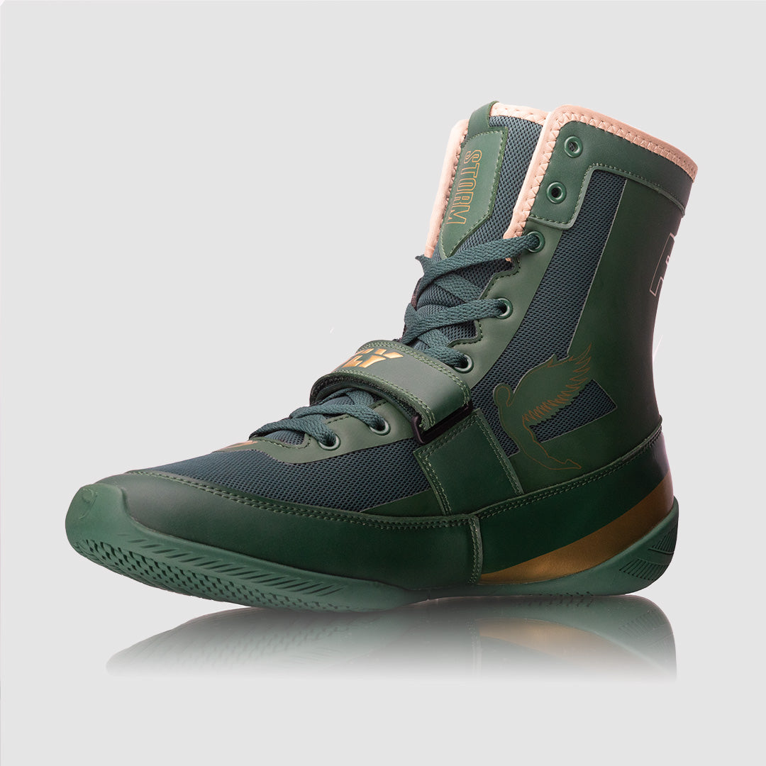 Storm Boots Boots Green Gold (To be added) (8150237315324)
