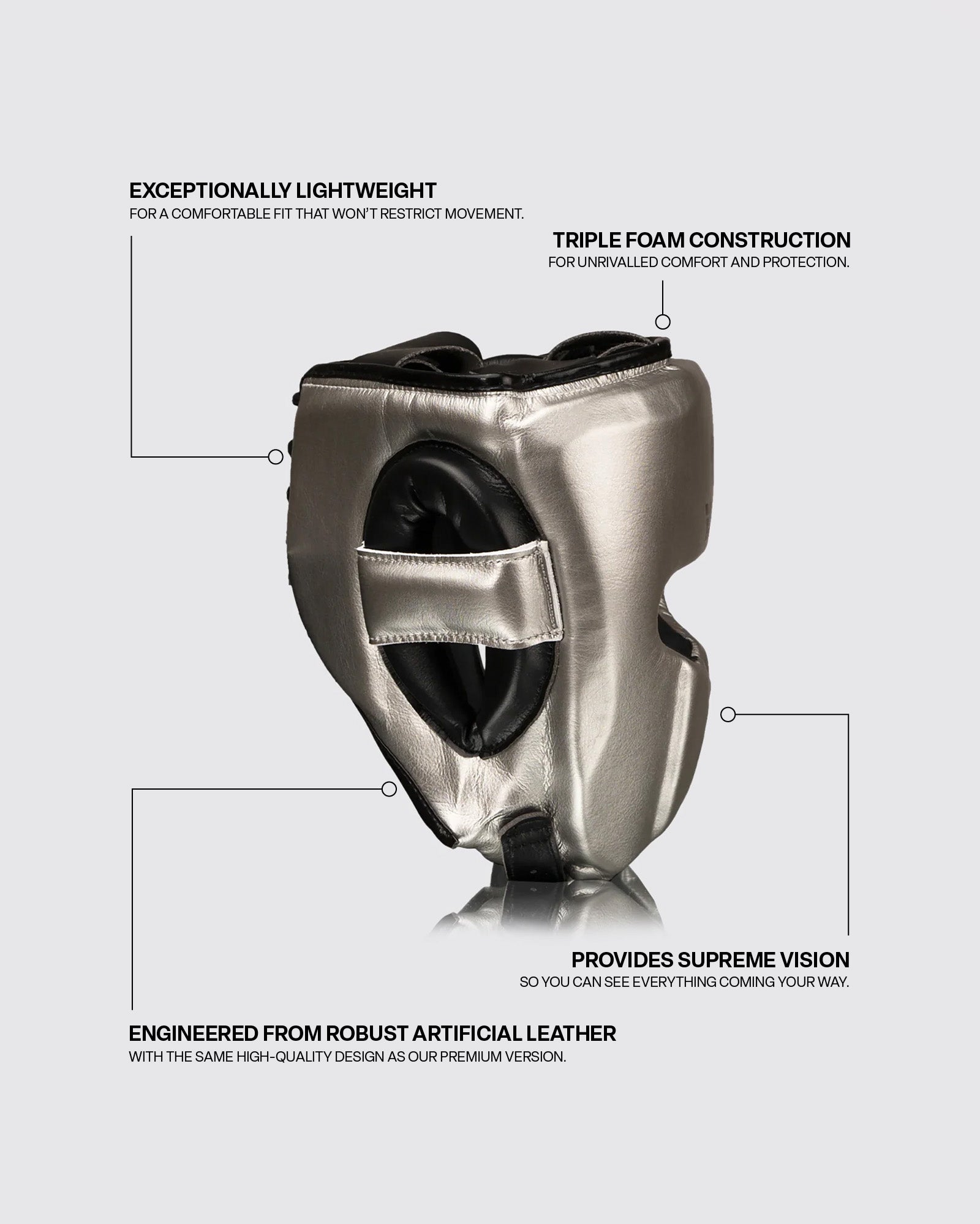 Fly Knight X Headguard boxing headgear view 2