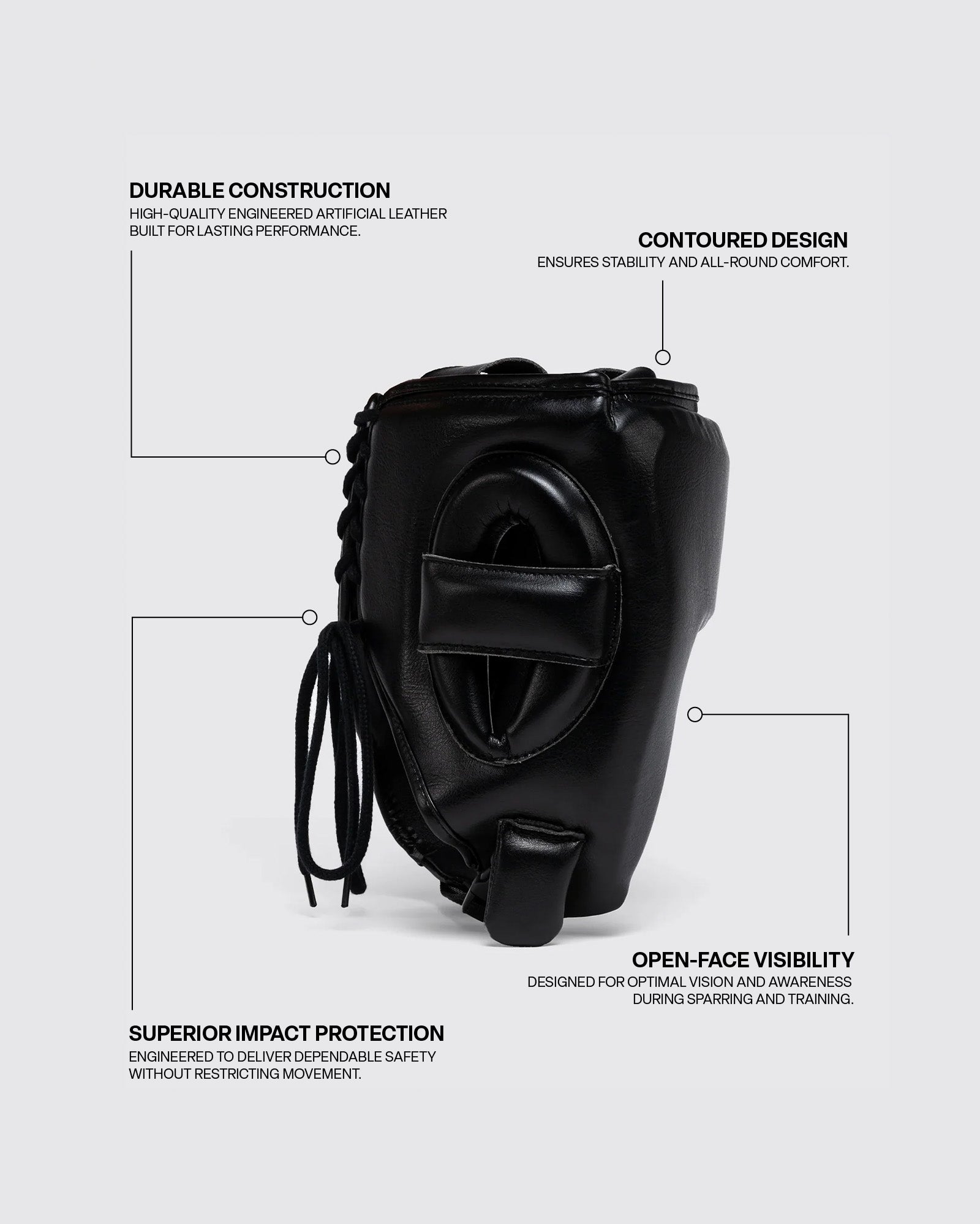 Open Face X Headguard