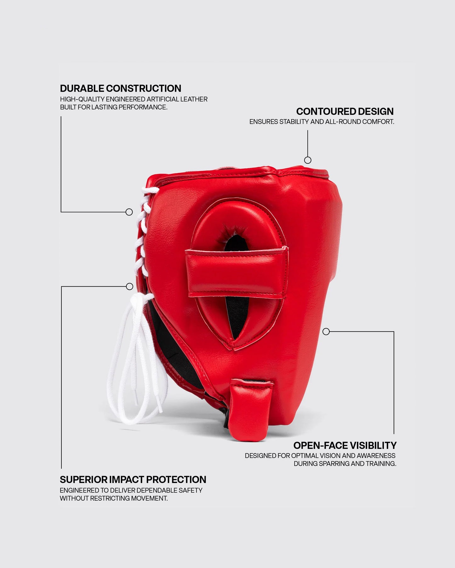 Open Face X Headguard