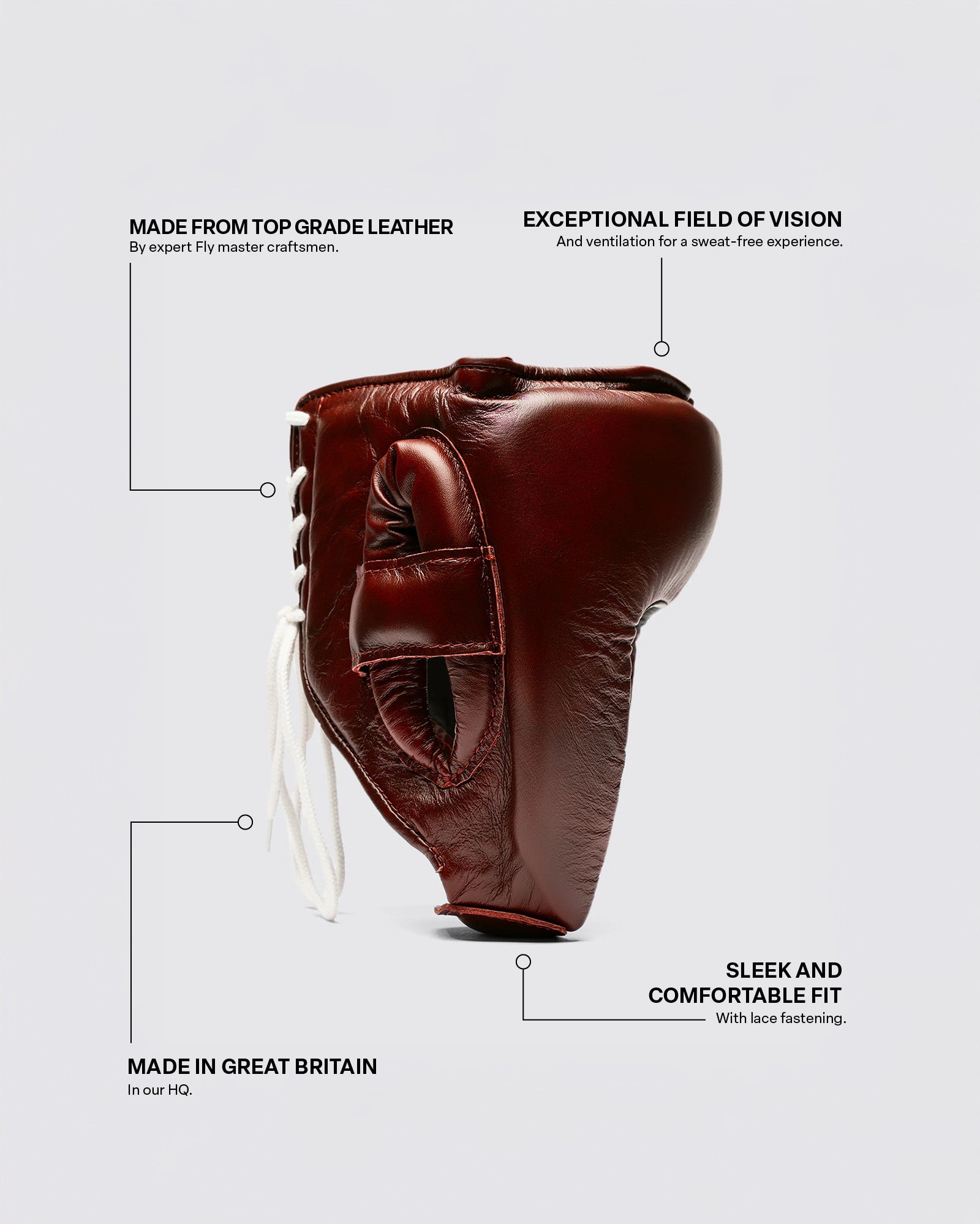Open Face Headguard