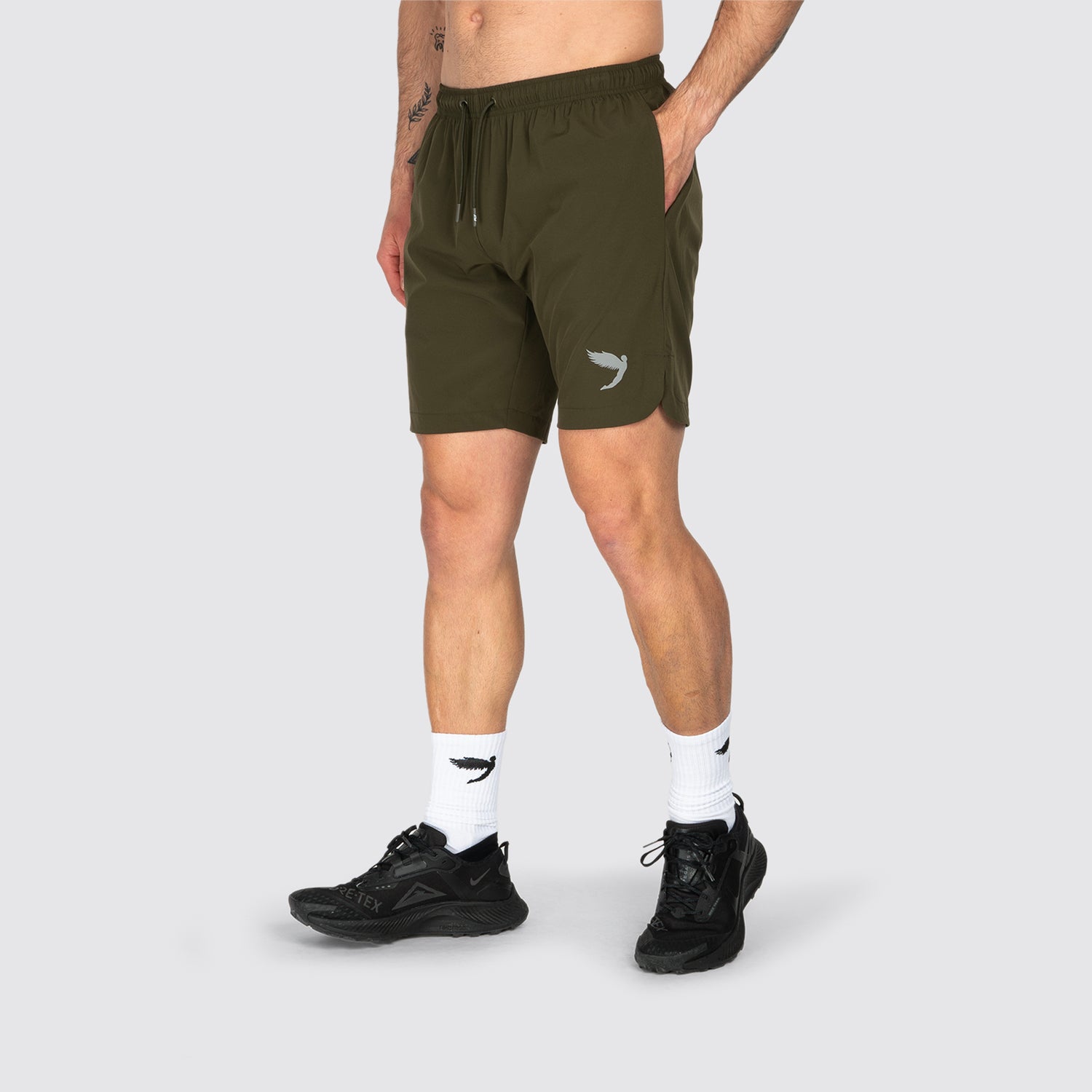 Performance Shorts Olive Green (8405099315452)