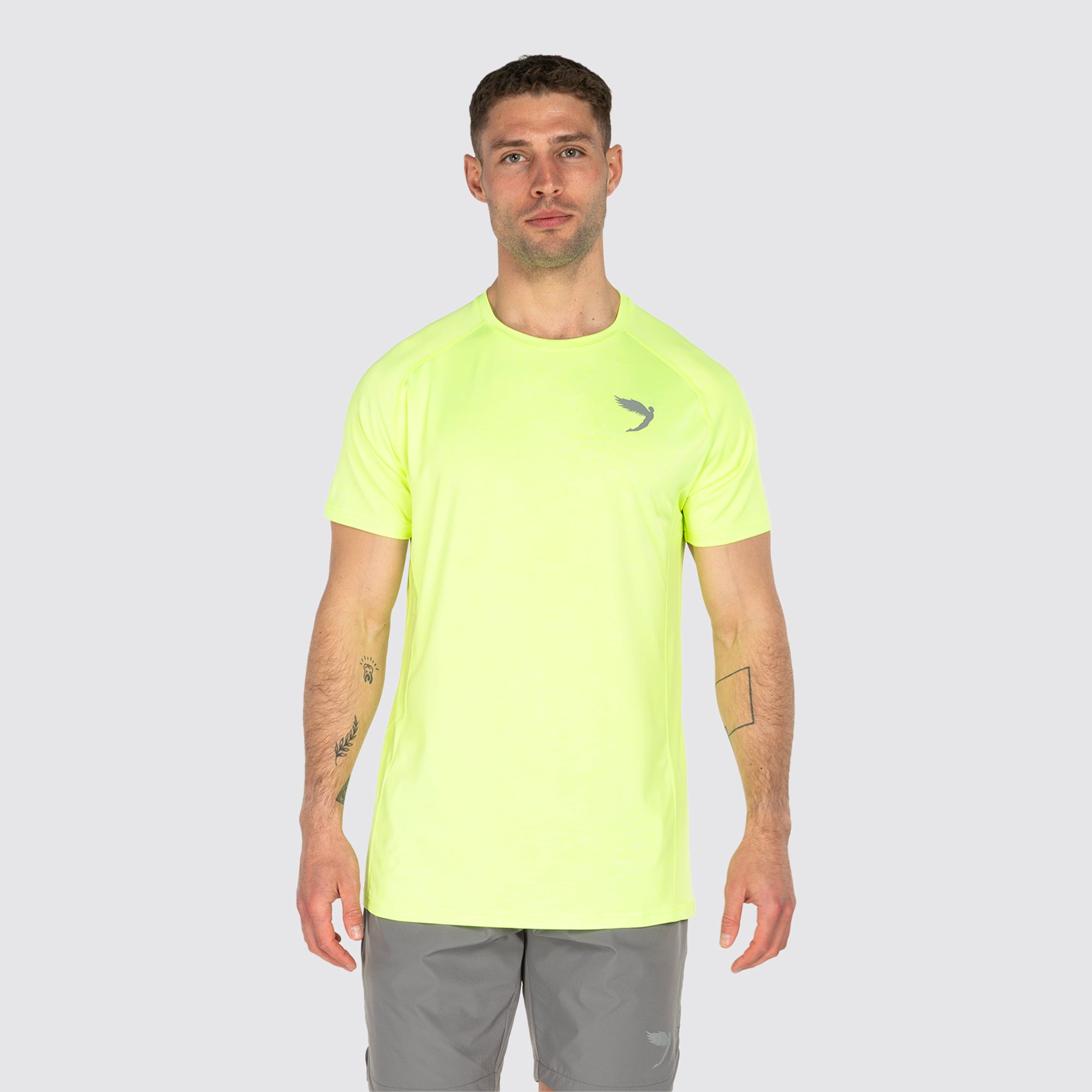 Performance Training Tee In Neon – Fly