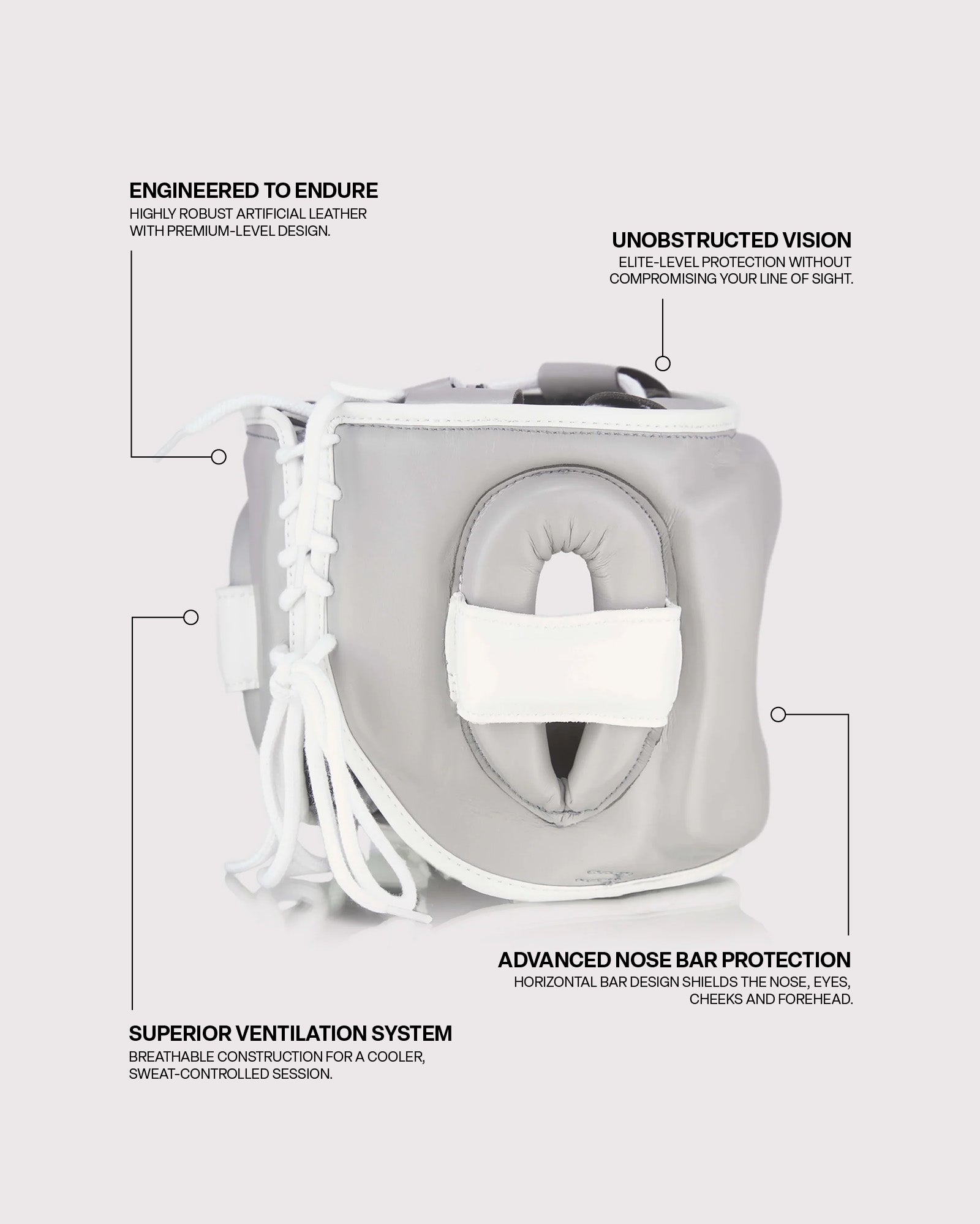 Superbar X Headguard In Grey – Fly