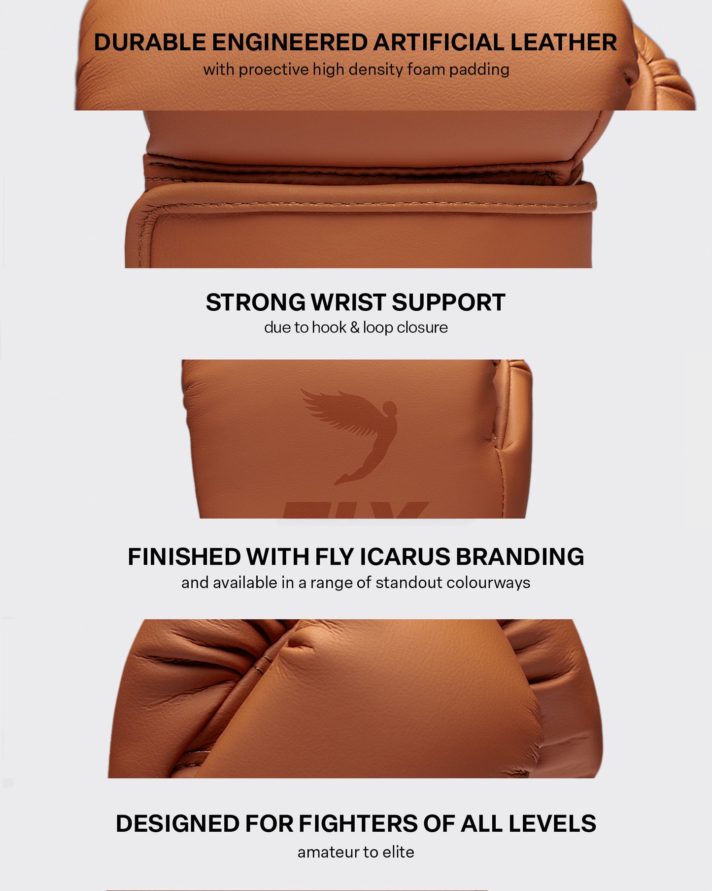Superloop Team Gloves Tan
