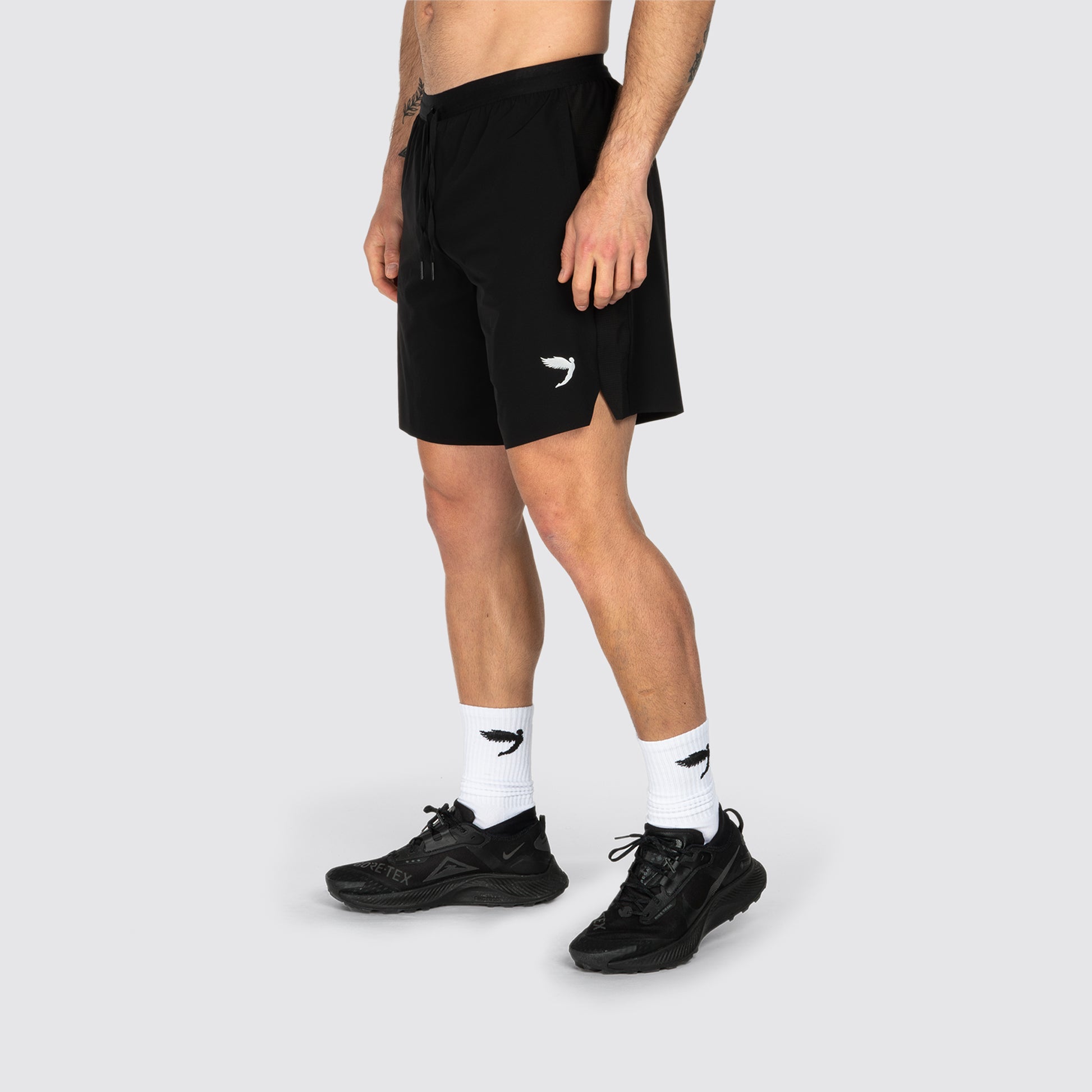 Tempo 2-1 Shorts Long Black (8244517404924)