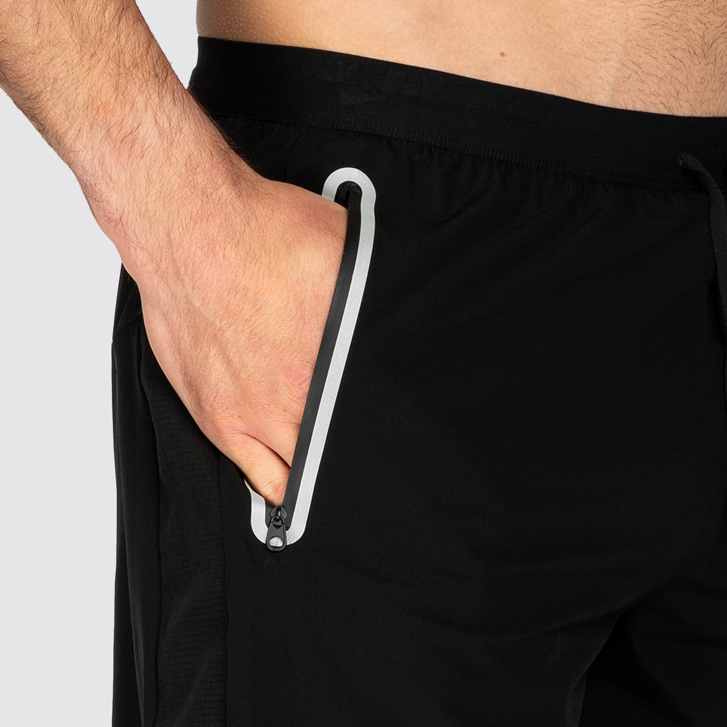 Tempo 2-1 Shorts Long Black (8244517404924)