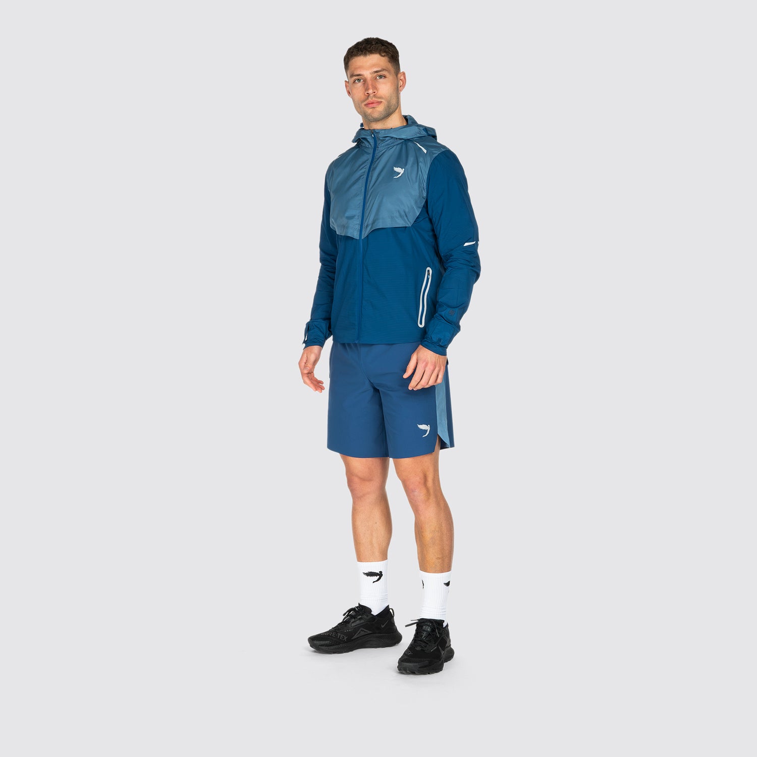 Tempo 2-1 Shorts Long Blue (8244517503228)