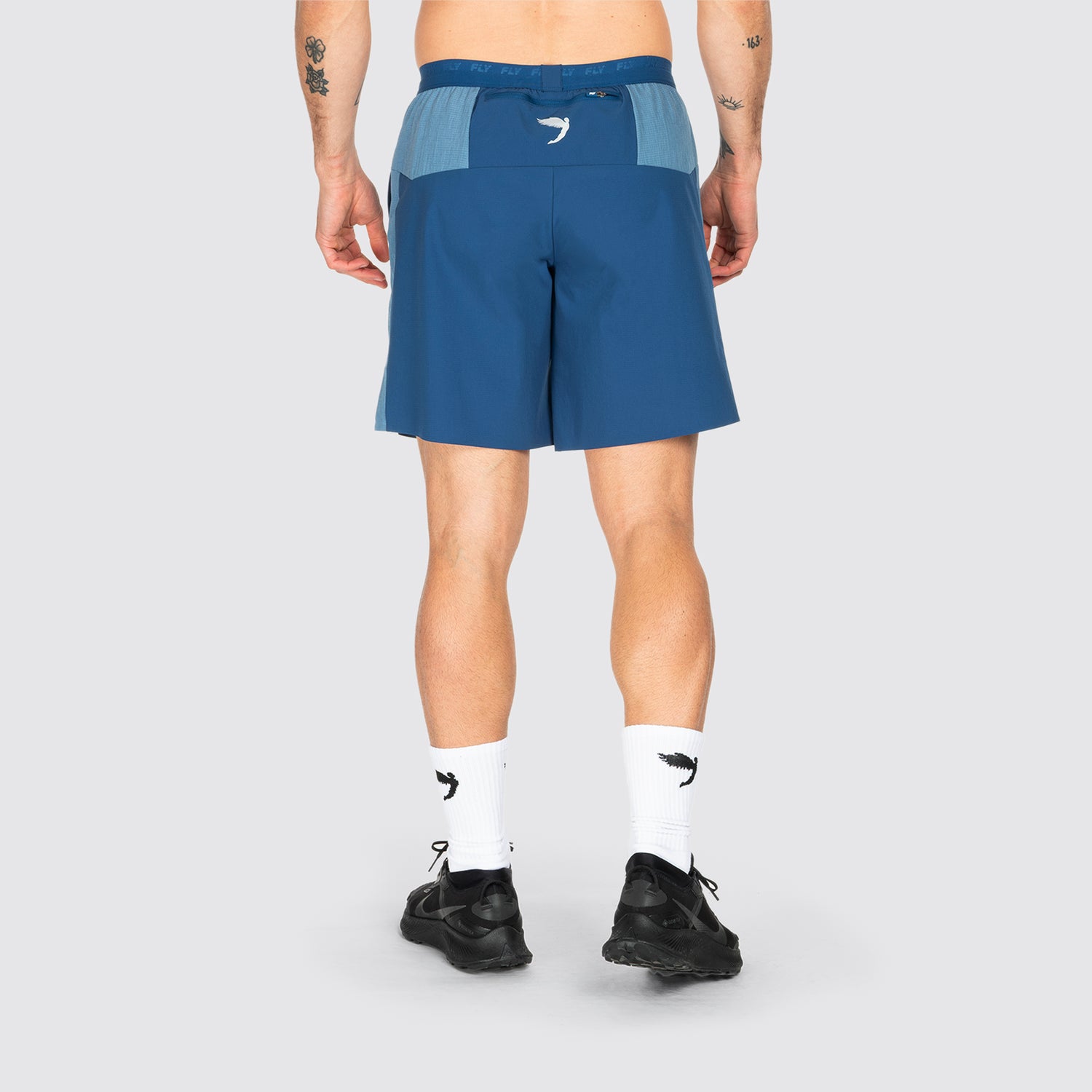 Tempo 2-1 Shorts Long Blue (8244517503228)