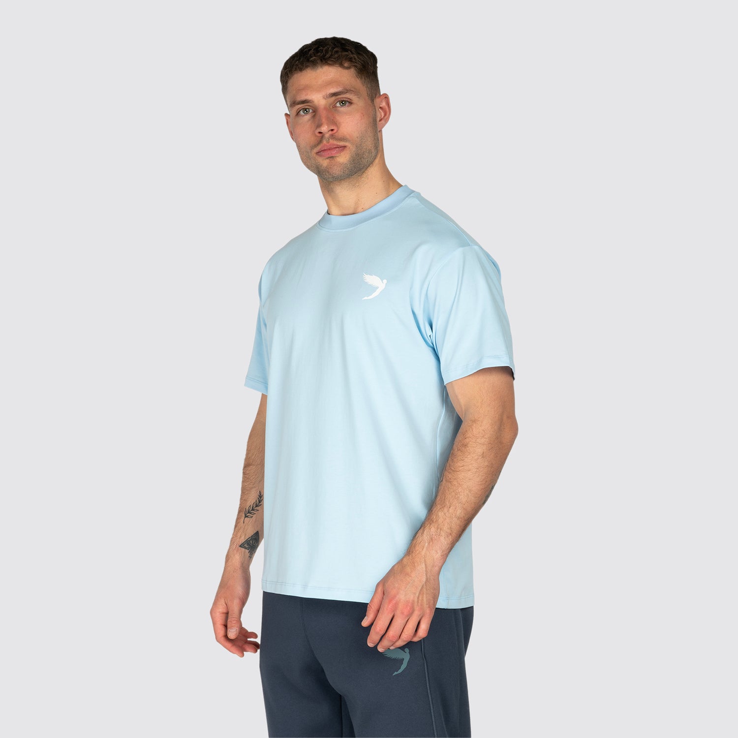 Undisputed Relaxed Fit Tee Aqua (8244019396860)