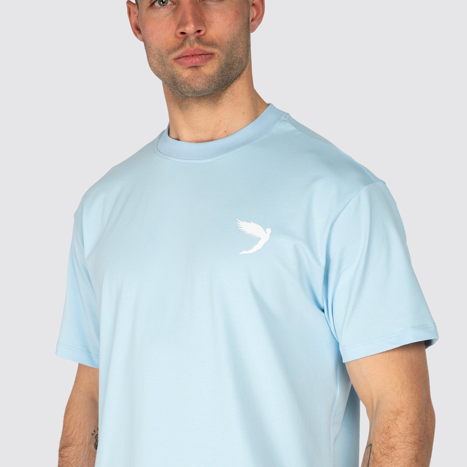 Undisputed Relaxed Fit Tee Aqua (8244019396860)