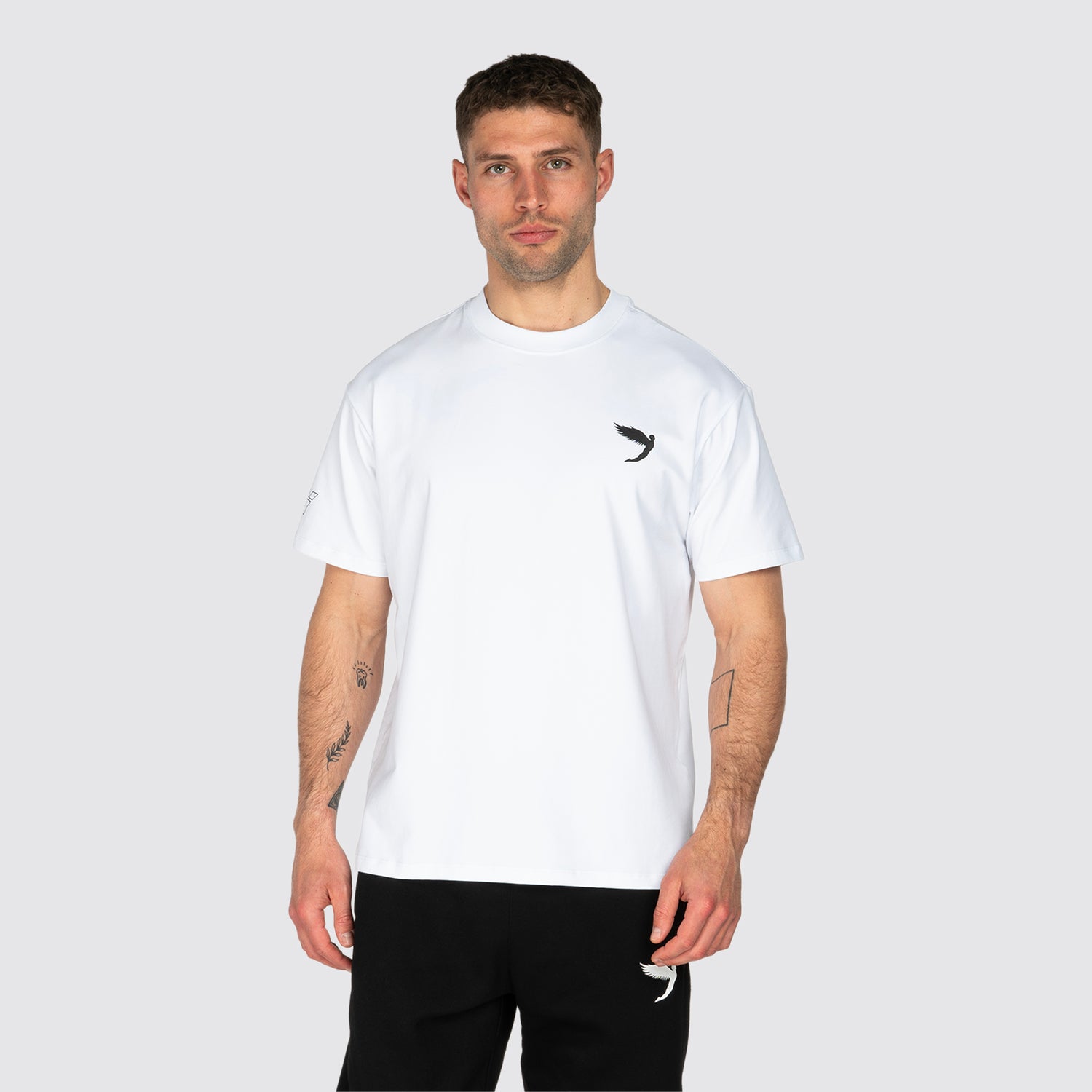 Undisputed Relaxed Fit Tee White (8244019724540)