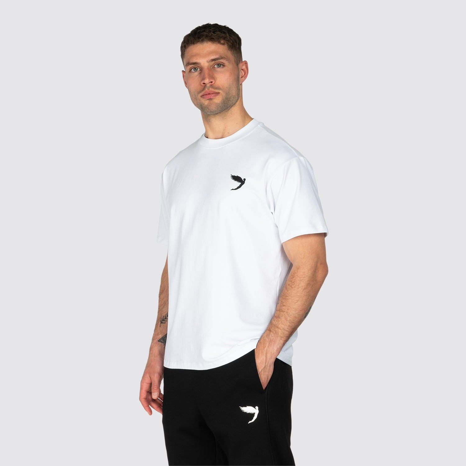 Undisputed Relaxed Fit Tee White (8244019724540)