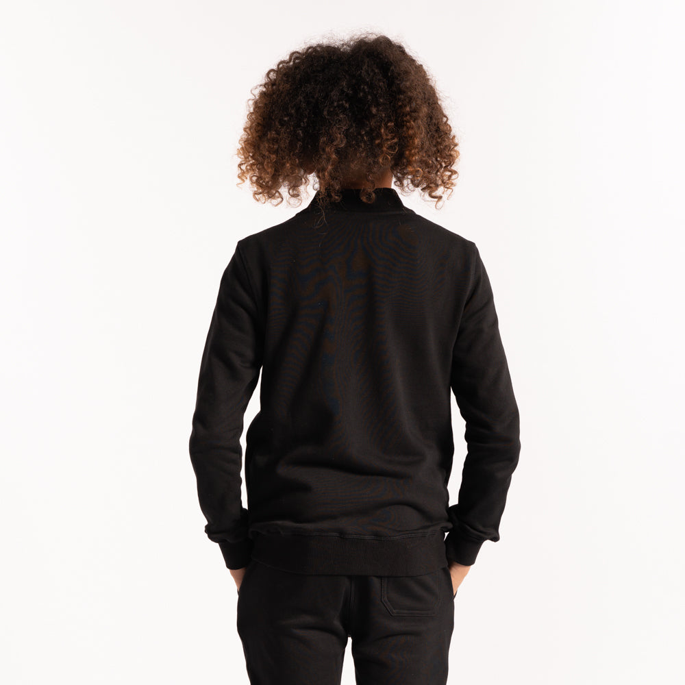 Kids Tracksuit Jacket Black (6541115785380)