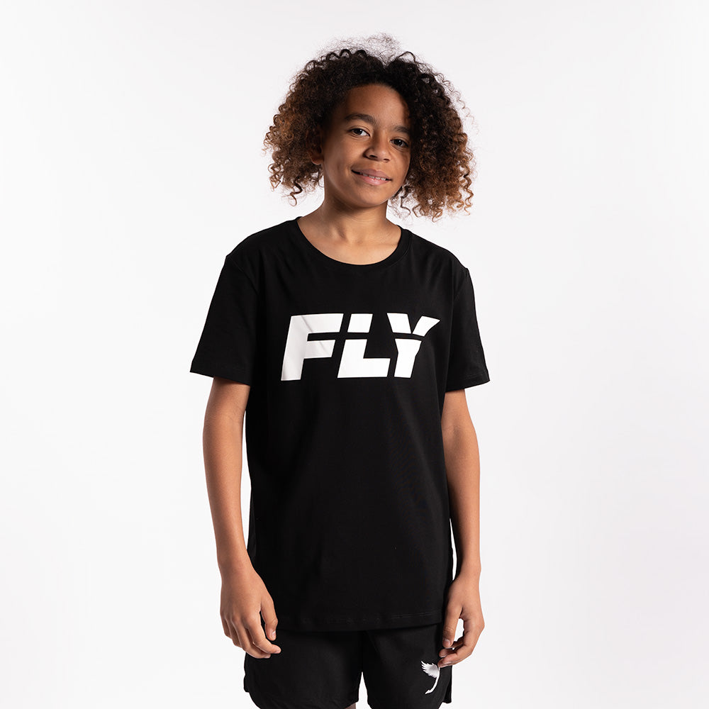 Kids Big Logo Tee Black (7584952942844)