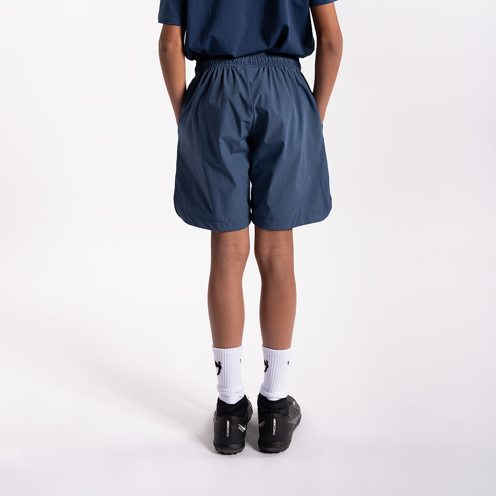 Kids Performance Shorts Blue (7790356037884)