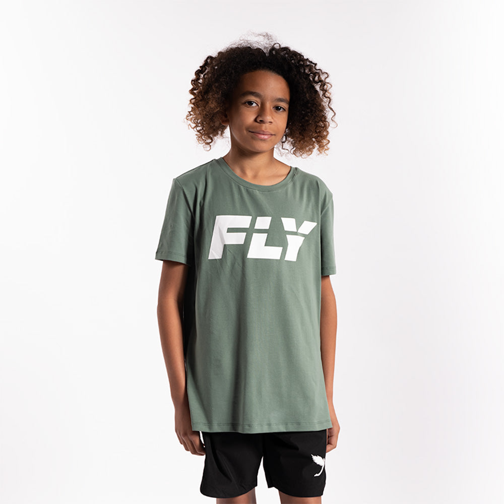 Kids Big Logo Tee Green (7584956776700)