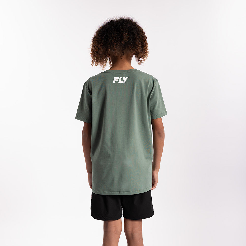 Kids Big Logo Tee Green (7584956776700)