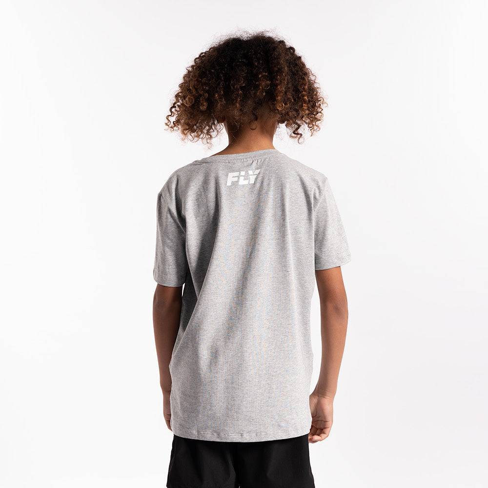 Kids Big Logo Tee Grey (7584964018428)