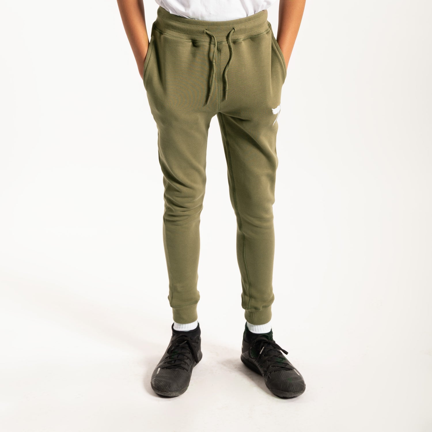 Kids Tracksuit Joggers Khaki (6541128597668)