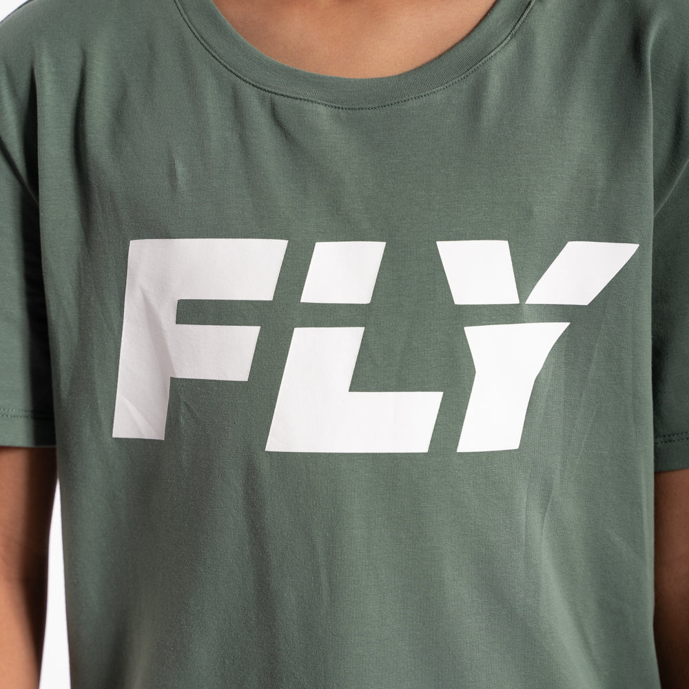 Kids Big Logo Tee Green (7584956776700)