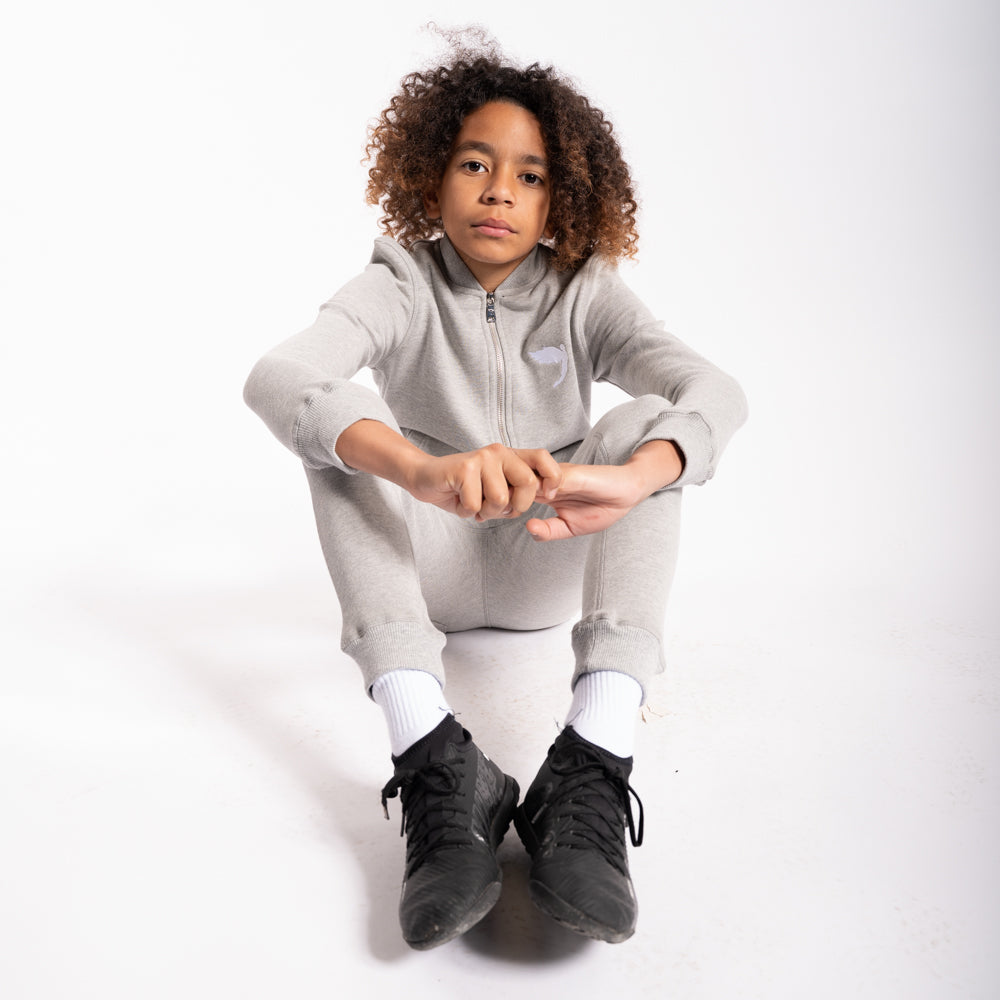 Kids Tracksuit Joggers Grey (6541129285796)